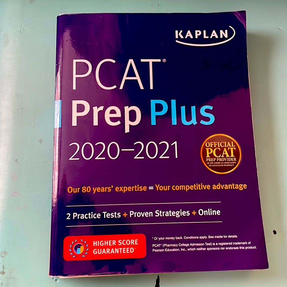 PCAT Prep Plus 2020-2021 book